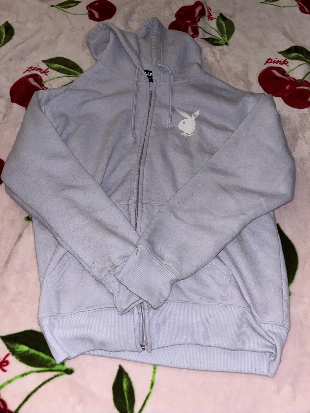 playboy zip up hoodie